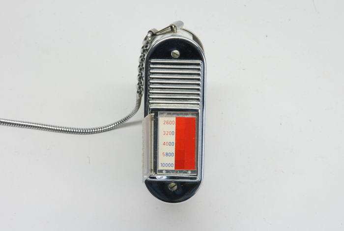 Sixon light meter with selenium cell Gossen Germany 1952 with original pouch
