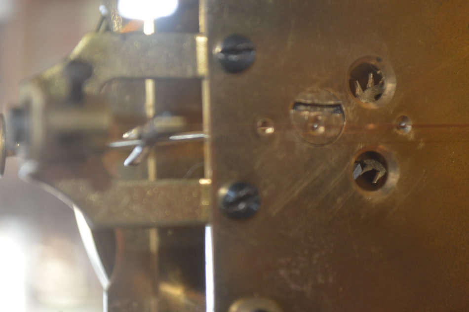 Schatz 49 Anniversary clock with glass dome