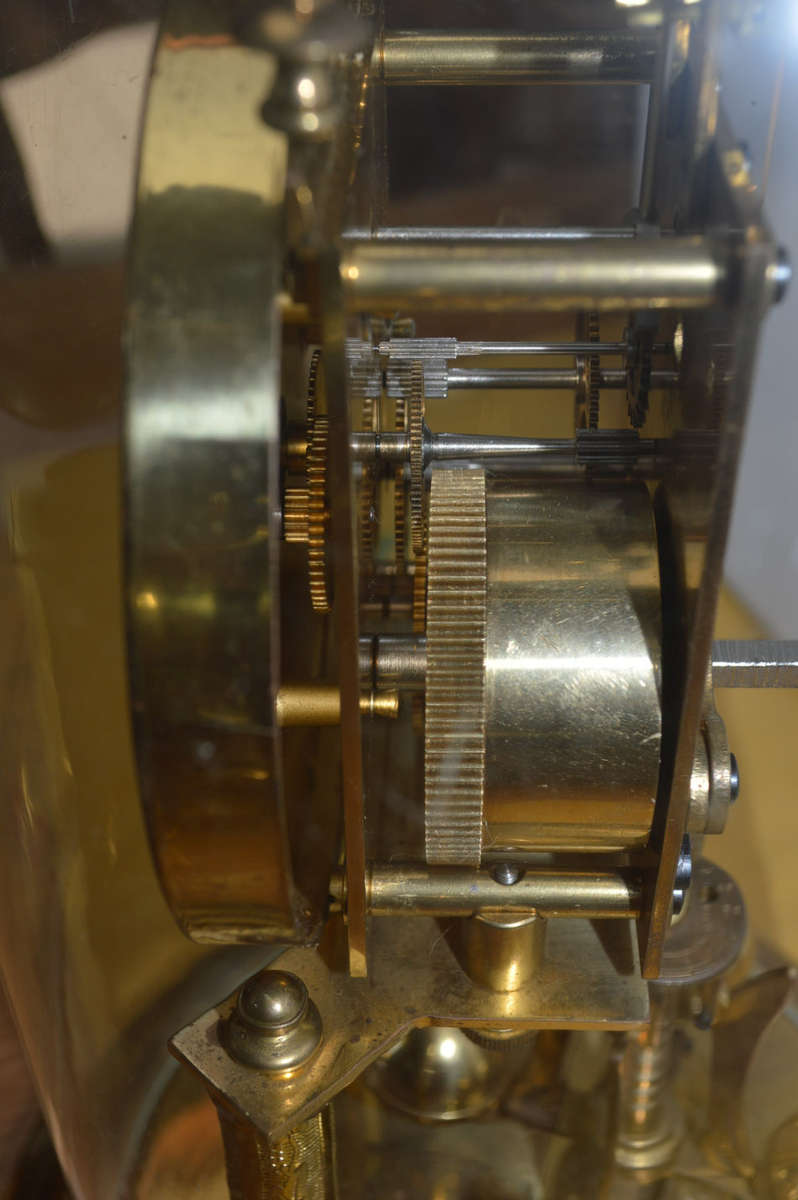 Schatz 49 Anniversary clock with glass dome