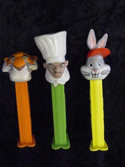 3 X PEZ DISPENSORS