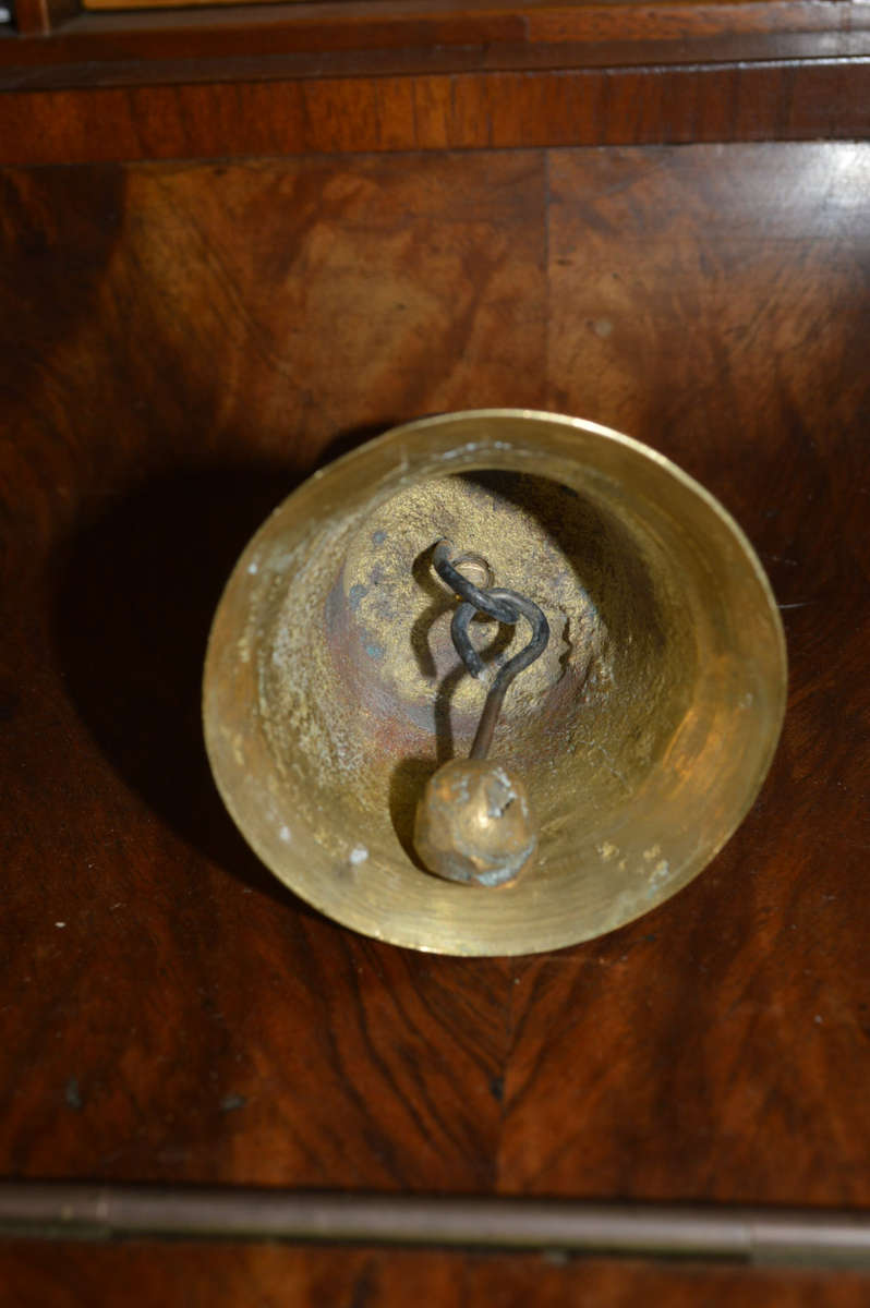 Old well used minature school bell 10cm