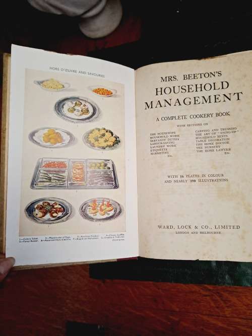 Mrs Beetons household management ca 1949