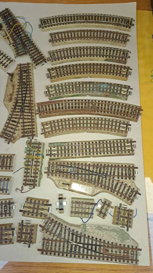 Marklin HO  M track various including turn outs
