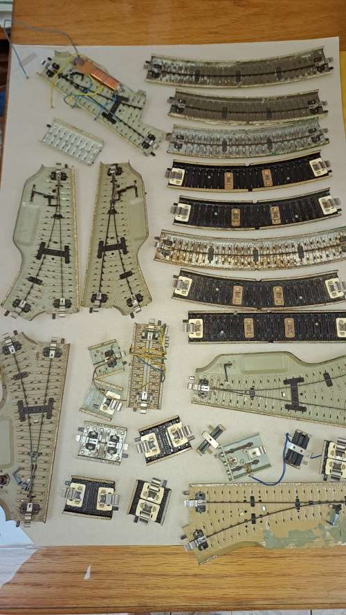 Marklin HO  M track various including turn outs