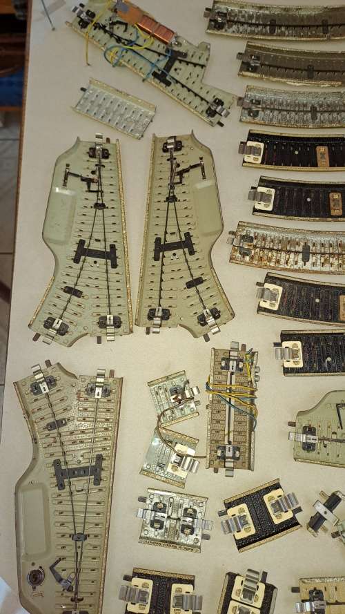 Marklin HO  M track various including turn outs