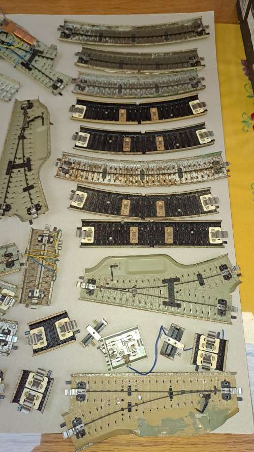 Marklin HO  M track various including turn outs