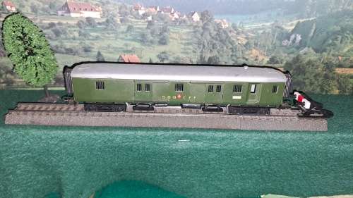 MARKLIN HO SCALE 348/4 luggage car