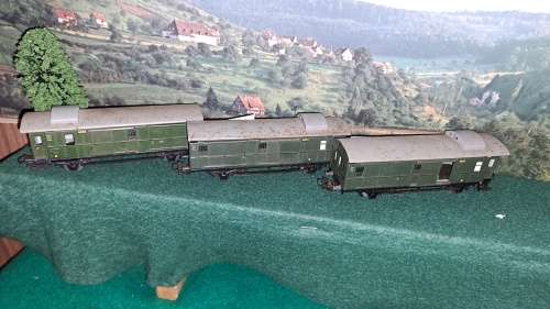 Marklin ho 4003 329-4 luggage wagon