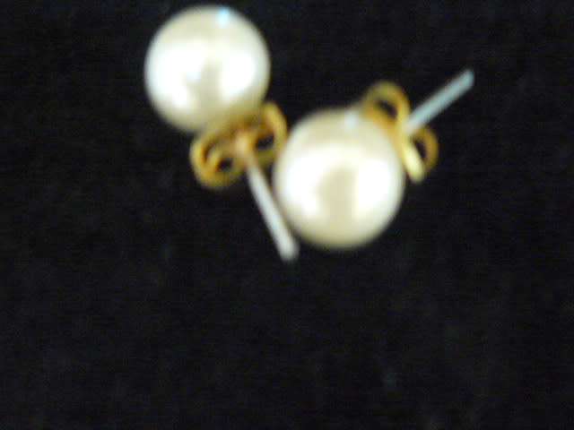 FOUX PEARL EARRINGS