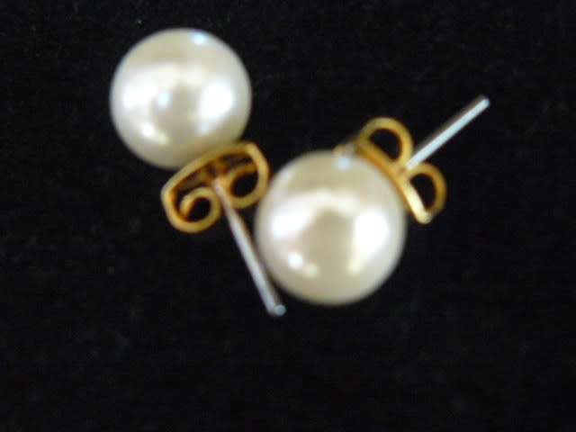 FOUX PEARL EARRINGS