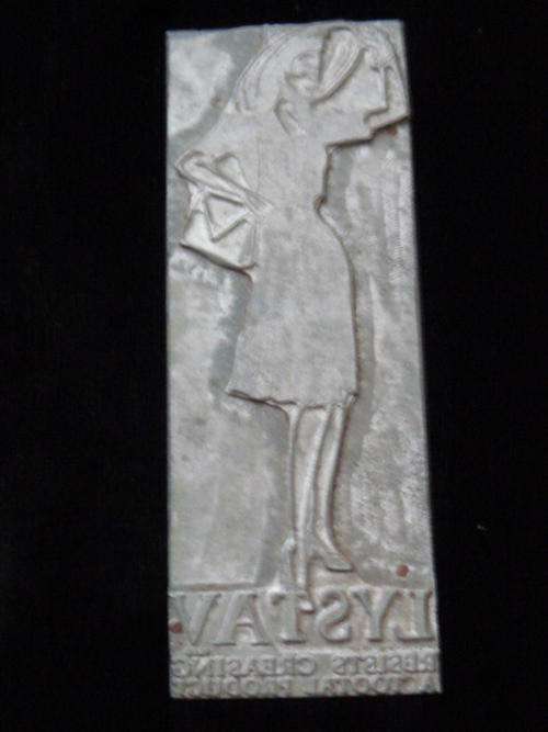 METAL STAMP ON WOOD - HOURS OF FUN MAKE YOUR OWN LOGO, CARDS ETC.....