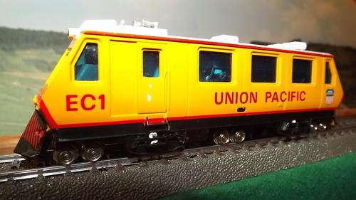 U.P. HO  ECI Union Pacific Maintenance Vehicle