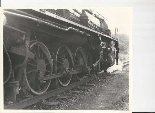 Photograph  of an old rail photo  "Boggies"