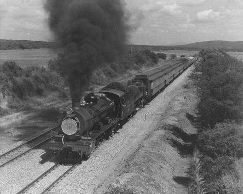 Photograph  of an old rail photo  "Port Elizabeth-Cradock"