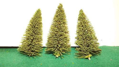 HO TREES (ACCESORIES)  CONIFERS 3X 100MM