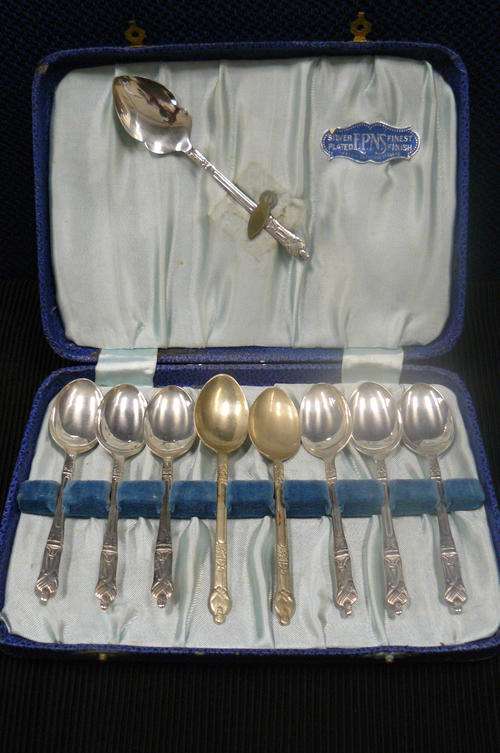APOSTLE SPOONS MIXED EPNS
