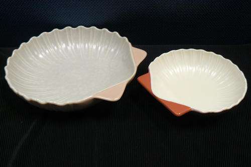 POOLE ENGLAND 2 X SNACK BOWLS LOVELY!!!@@@!!!