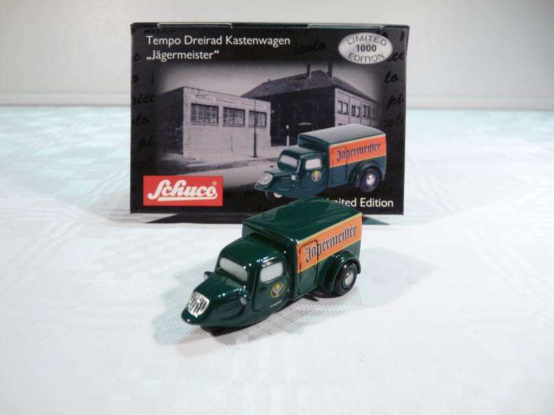 SCHOCO PICCOLO HO 05114 TEMPO TRICYCLE CAN "JAGERMEISTER" LTD EDITION