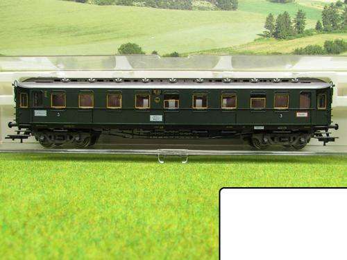 fleischmann ho 5083 passenger coach cl 3 coach with lights and box