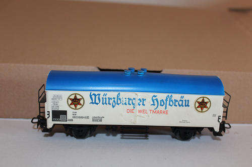 MARKLIN HO 4666 WURZBURGER  BEER WAGON 1972 REDUCED####