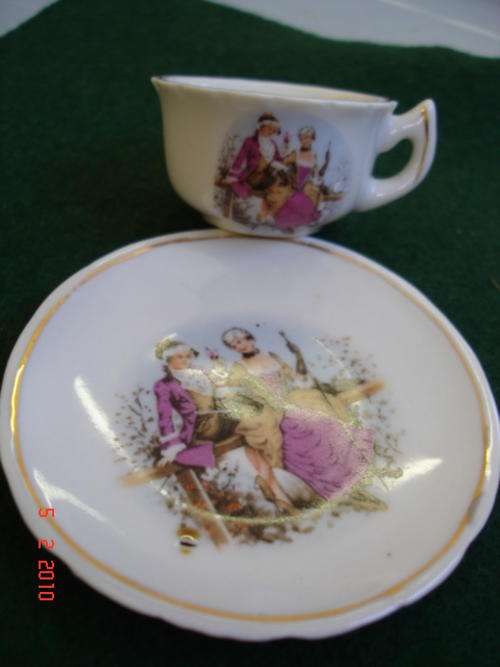 MINITURE CUP AND SAUCER