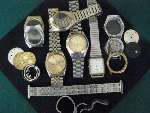3 gents watches includes OMEGA & extras