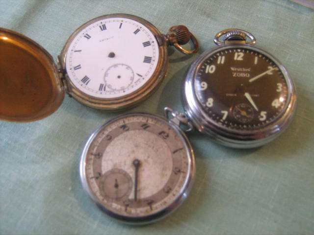 3X MENS POCKET WATCHES