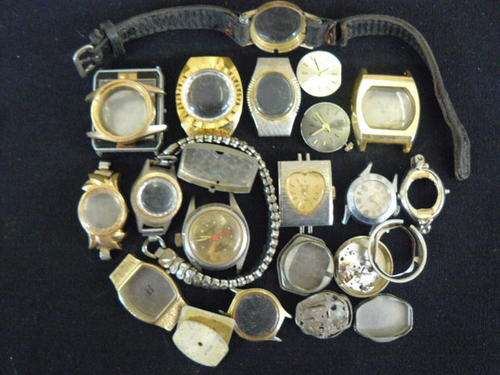 LOT OF WATCH SPARES