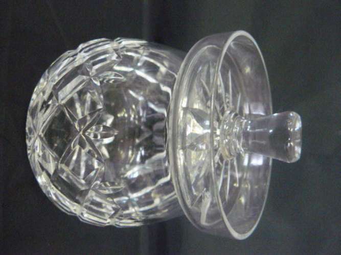 CRYSTAL SUGAR BOWL