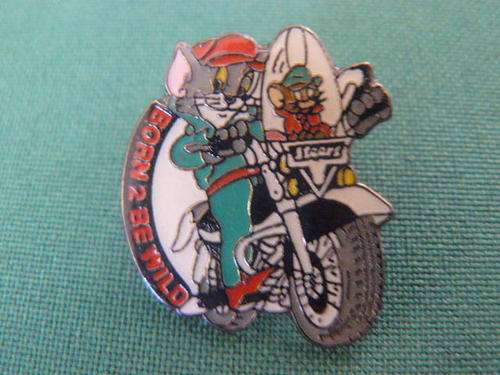 TOM AND JERRY COLLECTABLE PIN BROACHES "STEERS" TURNERT ENT