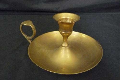 BRASS CANDLESTICK HOLDER