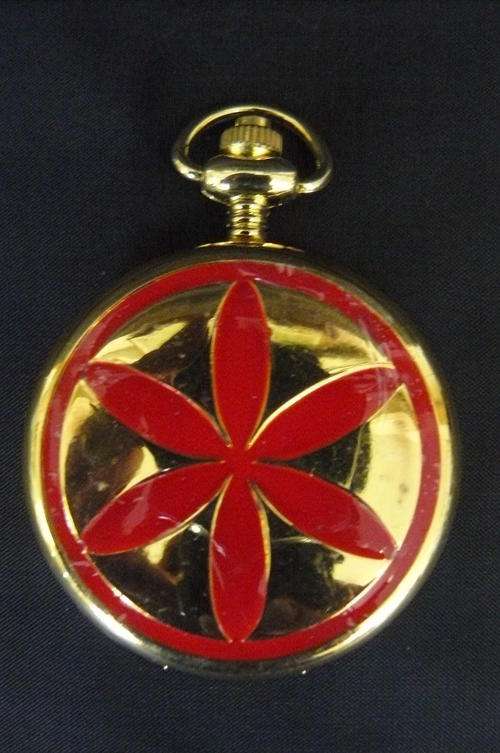 LOMBARDY 1980,S STYLE POCKET WATCH QUARTZ