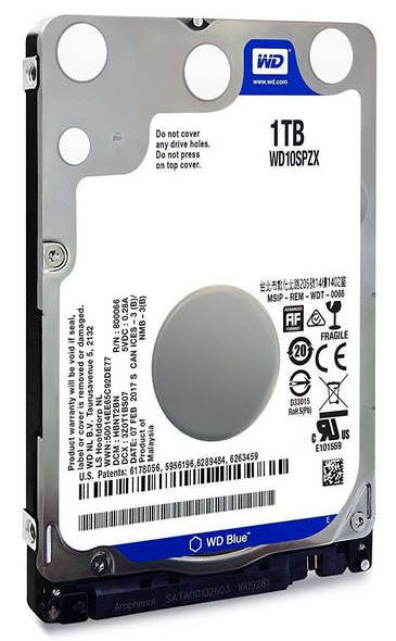 Western Digital 1TB 2.5` SATA HDD