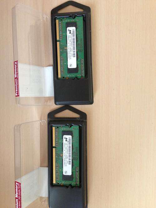 Crucial 4GB 1333MHZ SO-DIMM Notebook Memory/RAM SET (2x 2GB Modules)