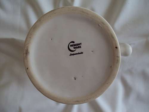 Crescent Ware Newspaper beermug | Tankard