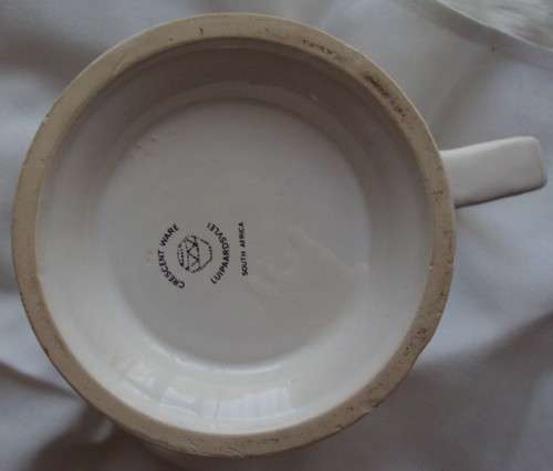 Crescent Ware Sunday Express |Sunday Times | Rand Daily Mail Newspaper Beer Mug | Tankard