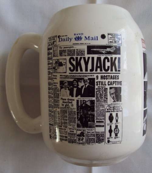 Crescent Ware Sunday Express Times Rand Daily Mail Newspaper Beer Mug Tankard