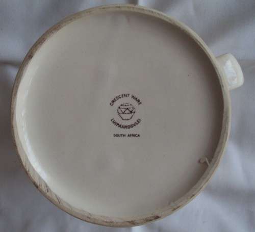 Crescent Ware Sunday Express Times Rand Daily Mail Newspaper Beer Mug Tankard