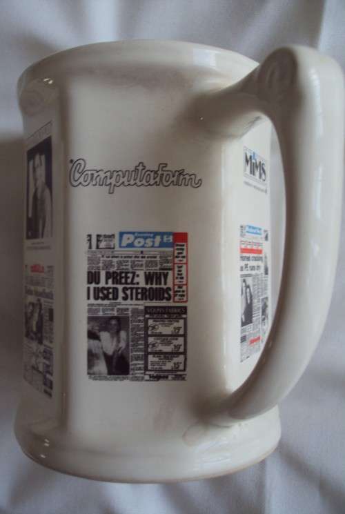 Business Day| Cape Times | Sunday Express | Sunday Times | Eastern Province Hearld Newspaper Tankard