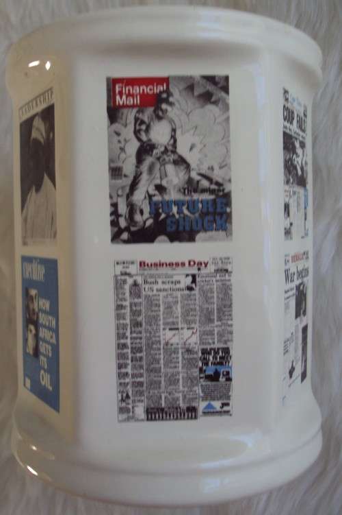 Decorative Ceramics Newspaper Beermug | Tankard