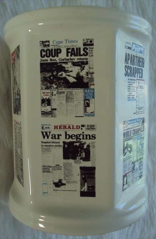 Decorative Ceramics Newspaper Beermug | Tankard