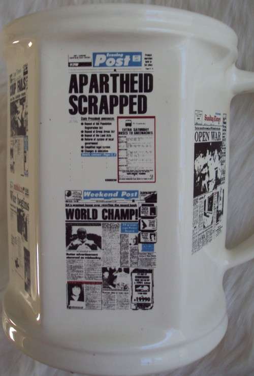 Decorative Ceramics Newspaper Beermug | Tankard