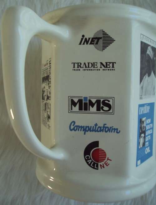 Decorative Ceramics Newspaper Beermug | Tankard