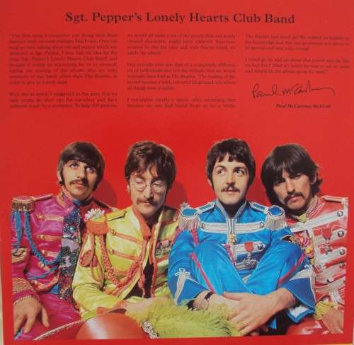 The Beatles Sgt Peppers Lonely Hearts Club Band (Vinyl LP)