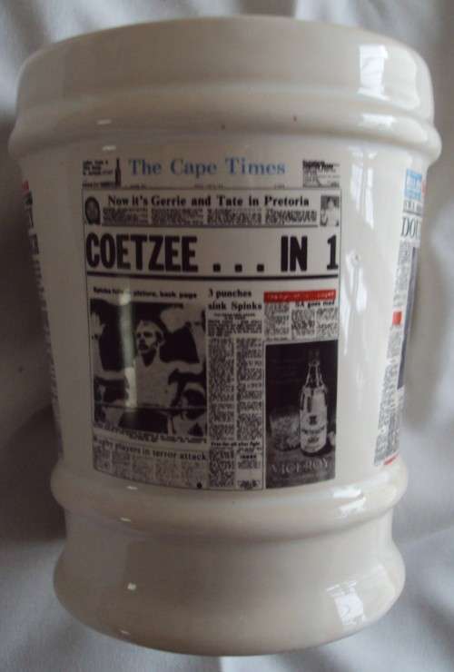 Crescent Ware Sunday Times | The Rand Daily Mail | Sunday Express |The Cape Times Newspaper Tankard