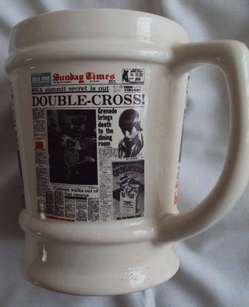 Crescent Ware Sunday Times | The Rand Daily Mail | Sunday Express |The Cape Times Newspaper Tankard
