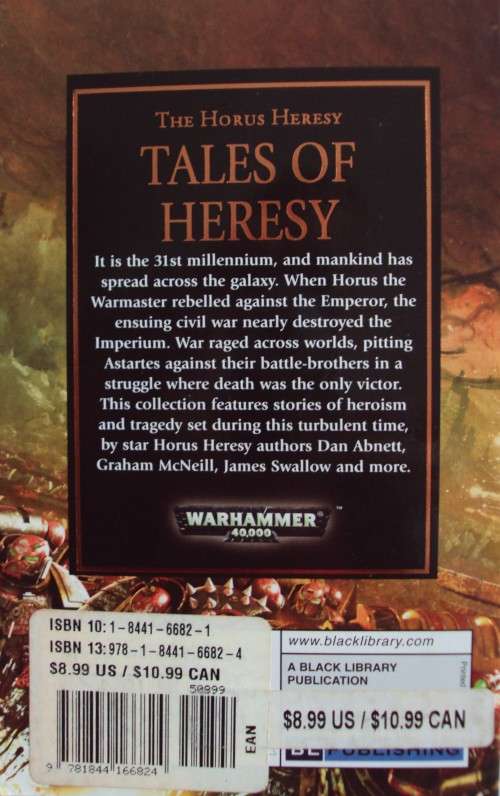 The Horus Heresy Series Book 10 Tales of Heresy - Nick Kyme and Lindsey Priestley