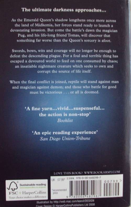 Rage of a Demon King Raymond E Feist