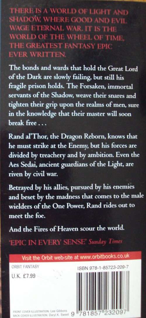 The Fires of Heaven Robert Jordan Book Five of The Wheel Of Time