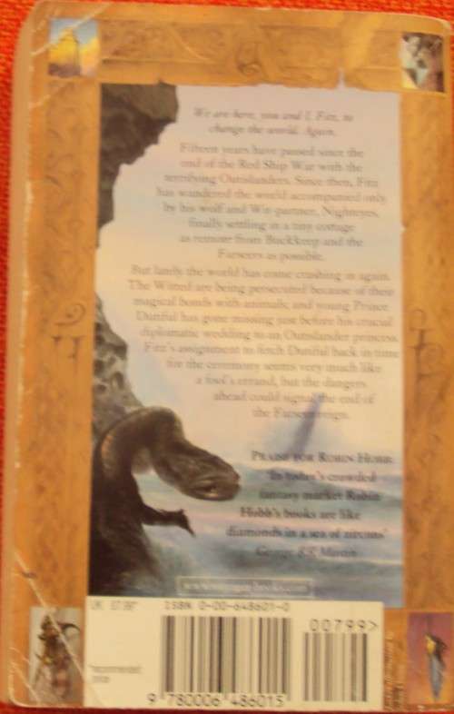 Fool`s Errand The Tawny Man:Book One Robin Hobb